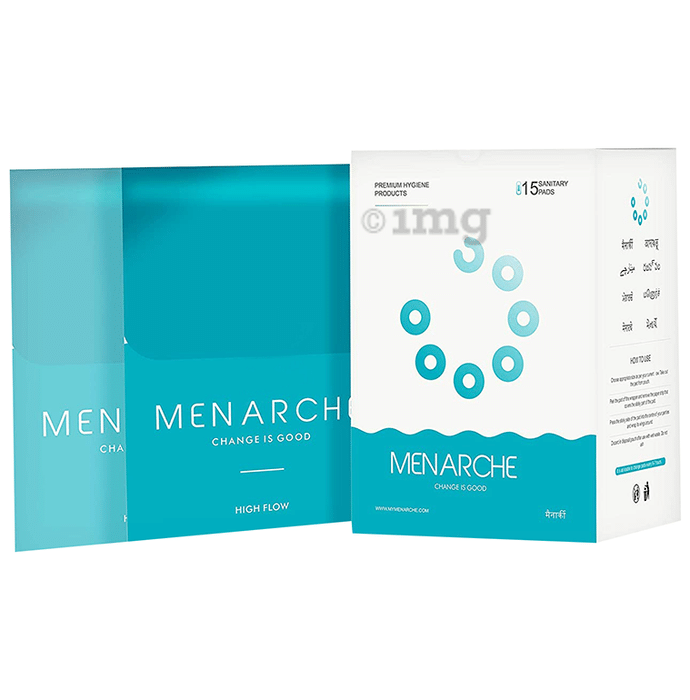 Menarche Sanitary Pads with Disposal Pouch