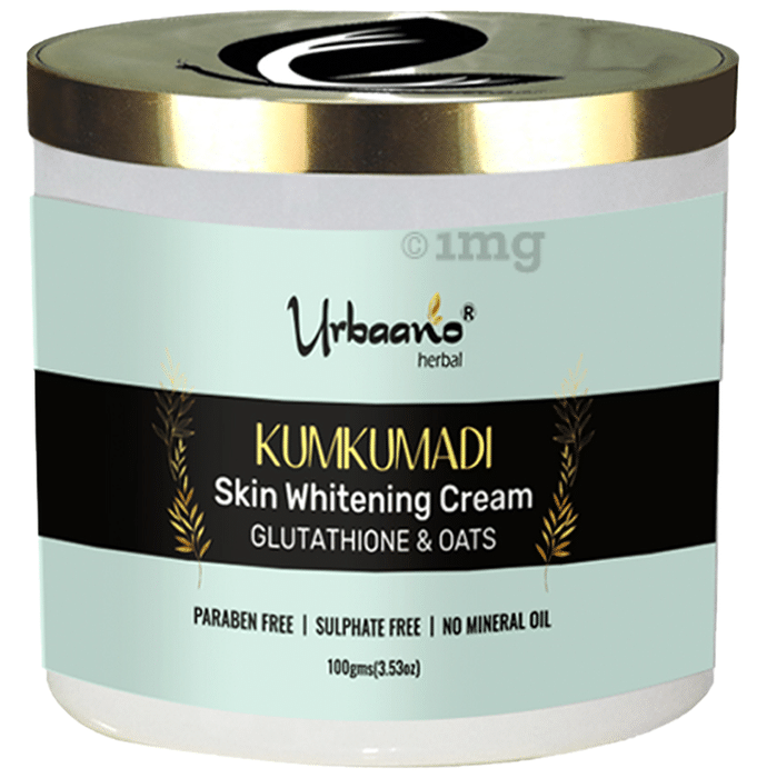 Urbaano Herbal Kumkumadi Cream Skin Whitening Glutathione & Oats