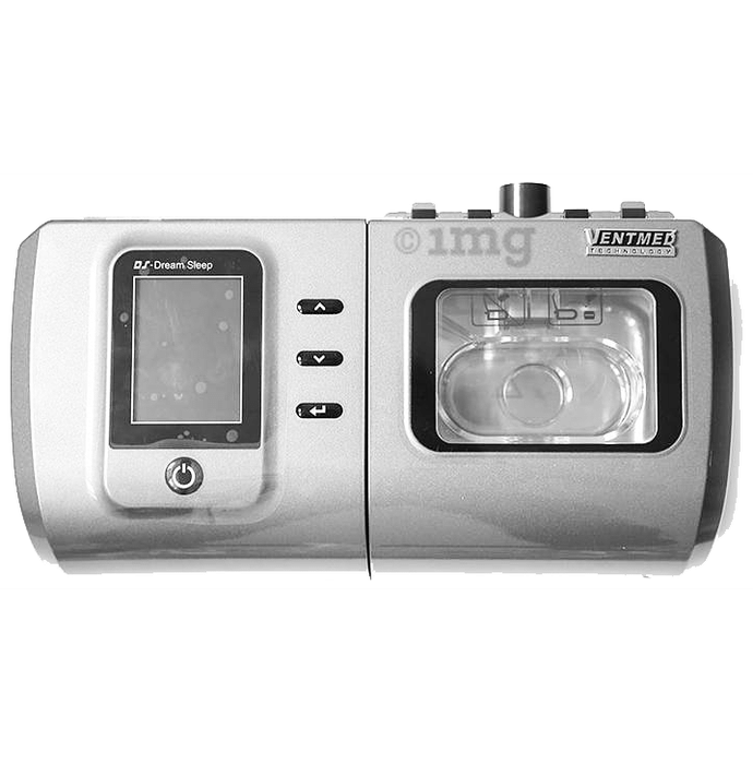 Ventmed DS8 BIPAP ST30 with Humidifier and Full Face Mask Grey