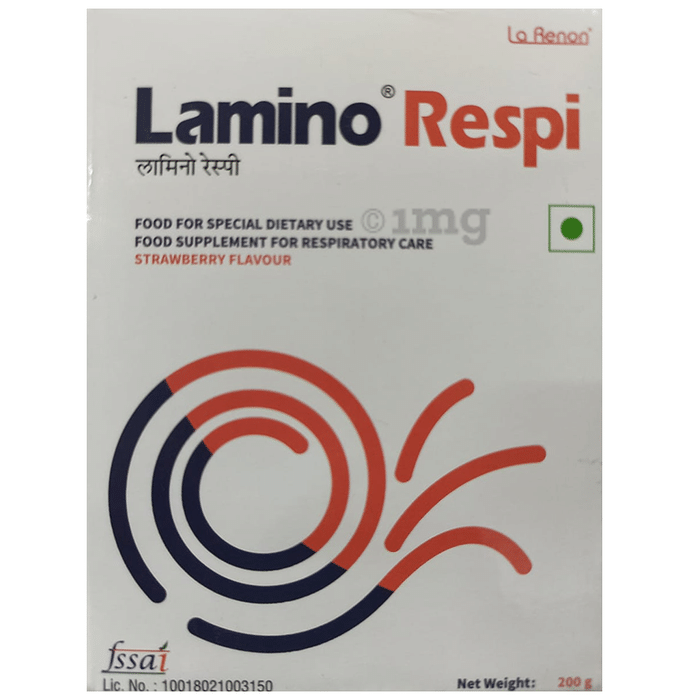Lamino Respi Strawberry Powder