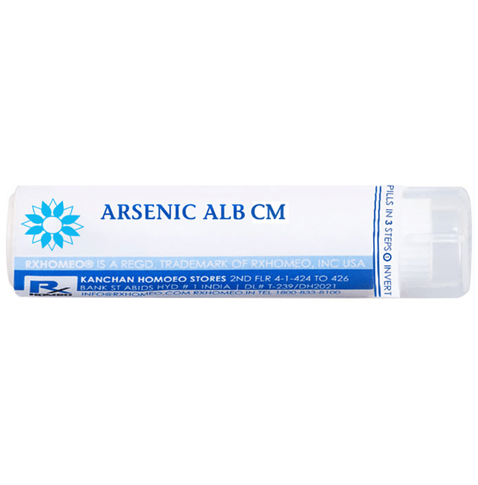 Rxhomeo Arsenicum Album CM Pellets