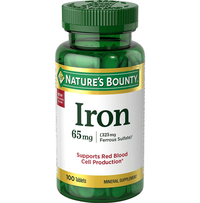 Nature's Bounty Iron 65mg Tablet
