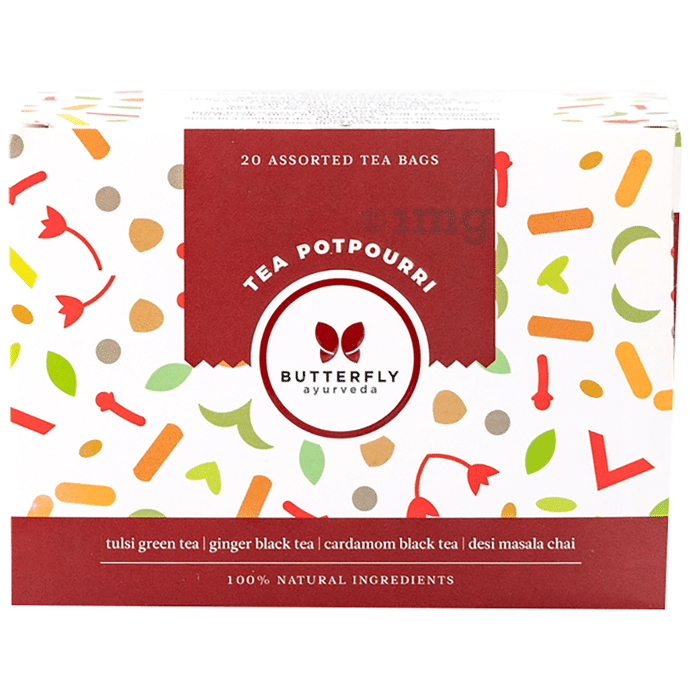 Butterfly Ayurveda Assorted Tea Poutpourri (2gm Each)
