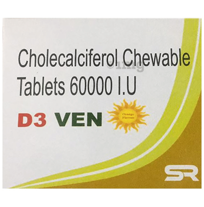 D3 Ven Chewable Tablet Orange
