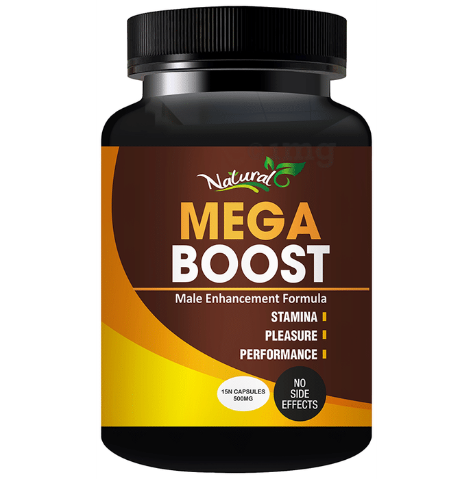 Natural Mega Boost Male Enhancement Formula Capsule