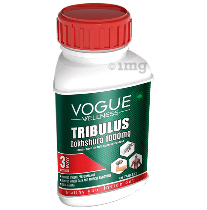 Vogue Wellness Tribulus Gokhshura 1000mg (60 Each)