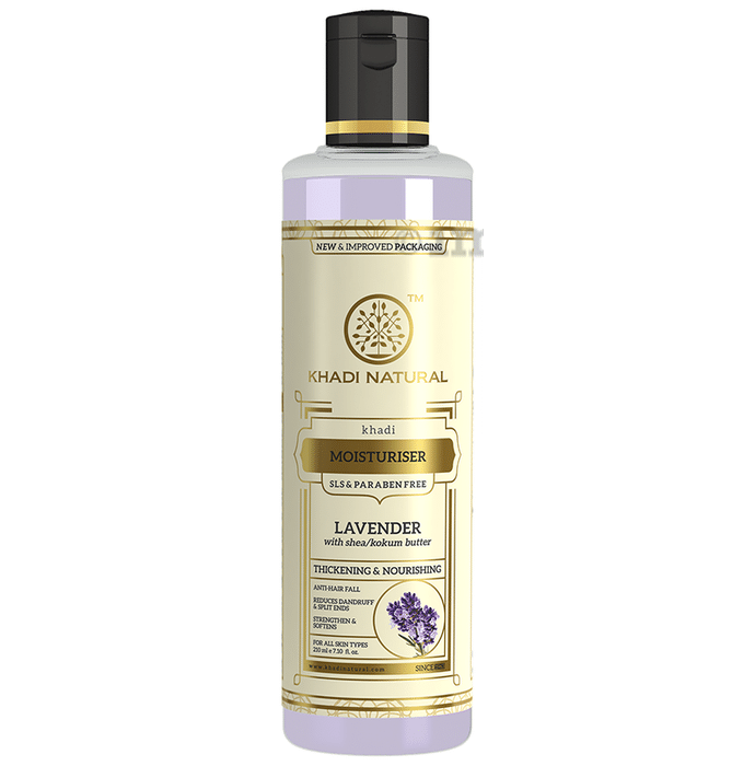 Khadi Naturals Moisturizer Lavender, SLS & Paraben Free