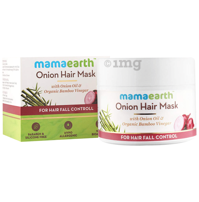 Mamaearth Onion Hair Mask | For Healthy Hair & Scalp