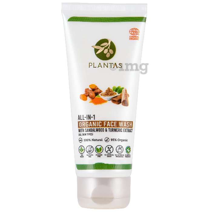 Plantas All in One Organic Face Wash