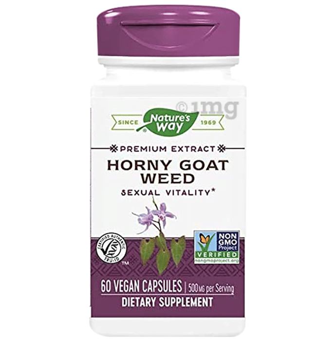 Nature's Way Horny Goat Weed Vegan Capsule