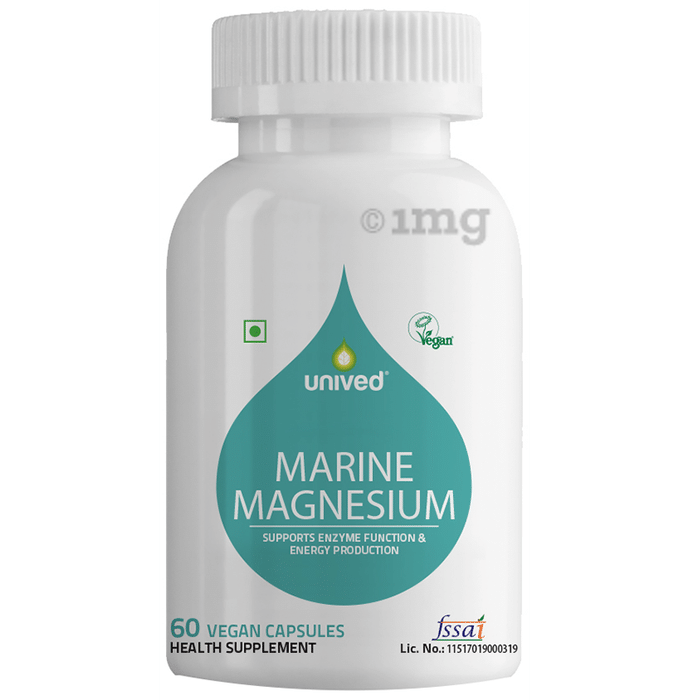 Unived Marine Magnesium Vegan Capsule
