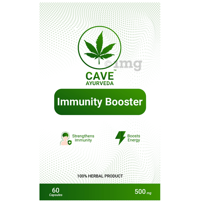 Cave Ayurveda Immunity Booster 500mg Capsule