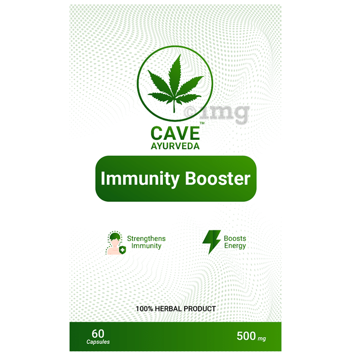 Cave Ayurveda Immunity Booster 500mg Capsule