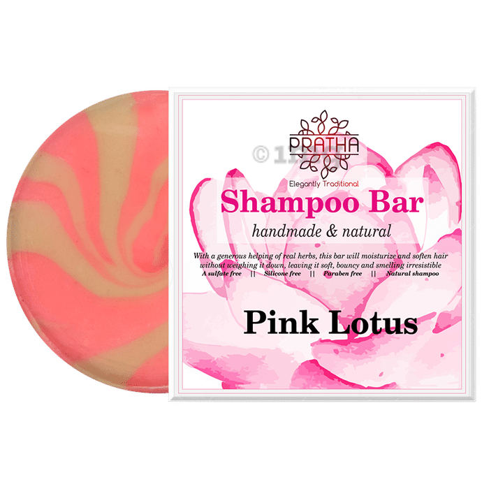 Pratha Shampoo Bar Pink Lotus