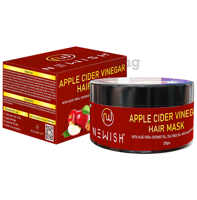 Newish Apple Cider Vinegar Hair Mask Buy jar of 250.0 gm Hair Mask at best price in India 1mg