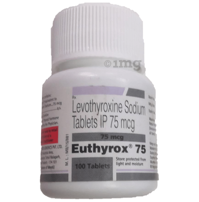 Euthyrox 75 Tablet