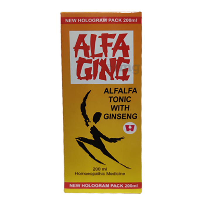 Dr. Wellmans Alfa Ging Alfalfa Tonic with Ginseng