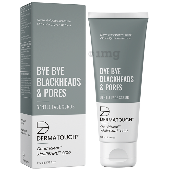 Dermatouch Bye Bye Blackheads & Pores Gentle Face Scrub