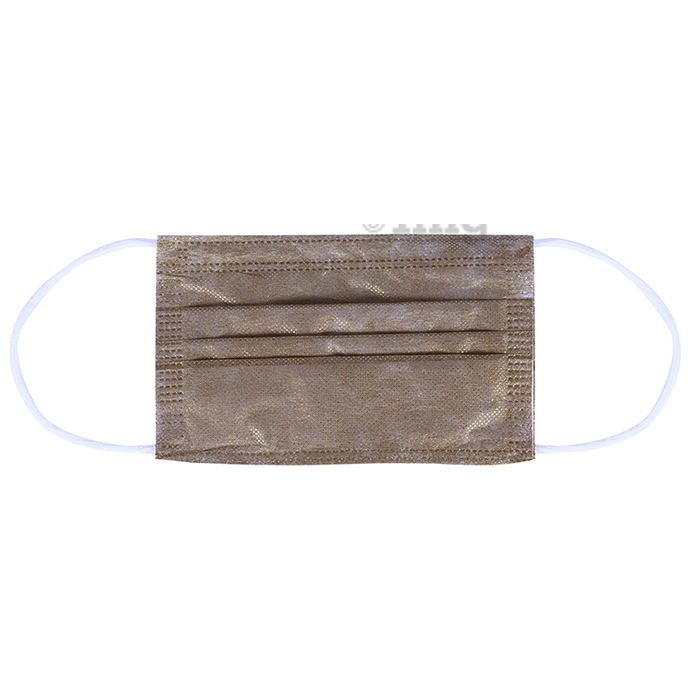Vibe Chhota Bheem Kids 4 Ply Mask with Activated Carbon & Anti Microbial Copper Free Size