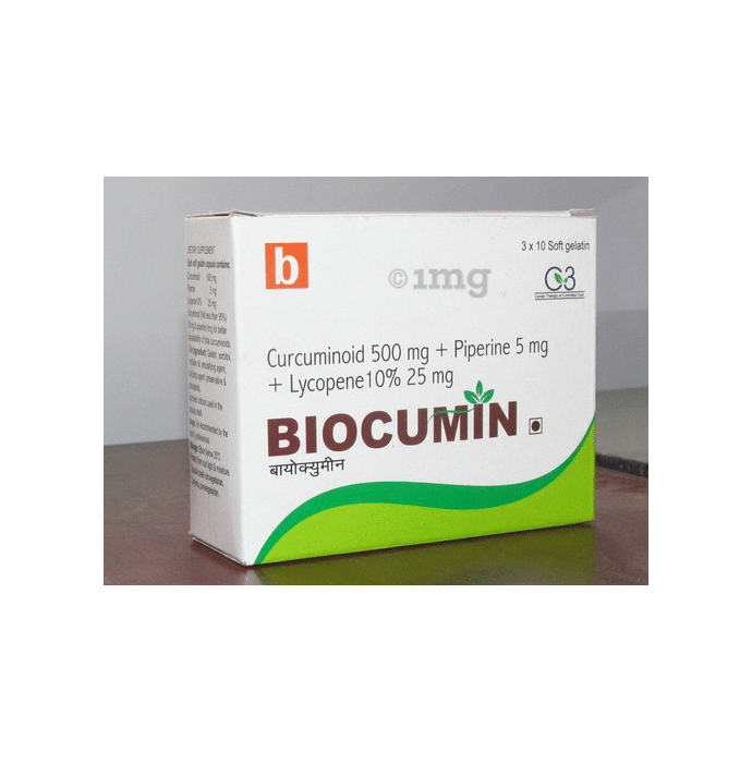 Biocumin Soft Gelatin Capsule