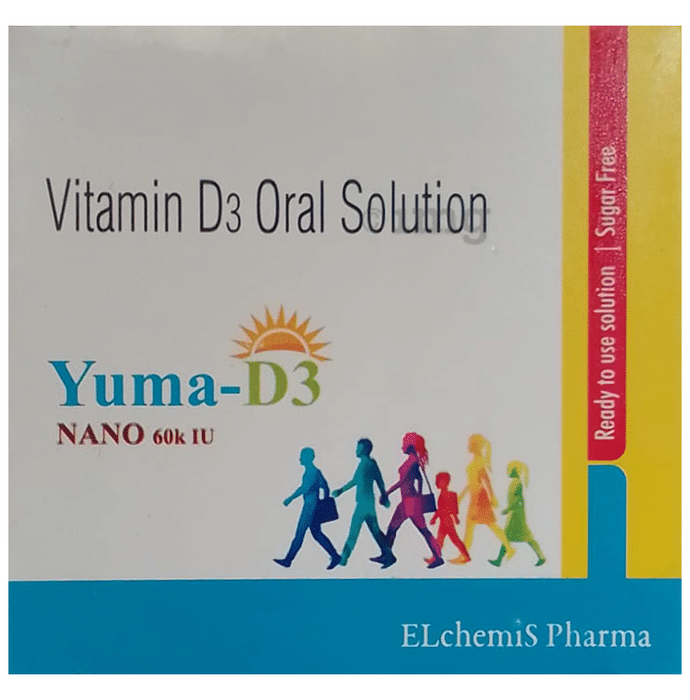 Yuma-D3 Nano 60K IU Oral Solution (5ml Each)