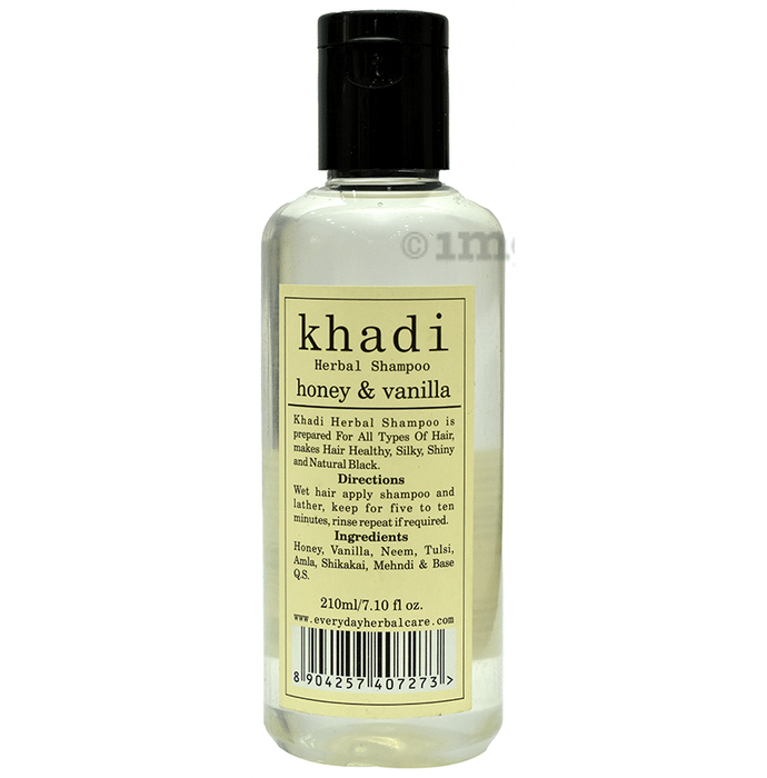 Khadi Herbal Honey & Vanila Shampoo