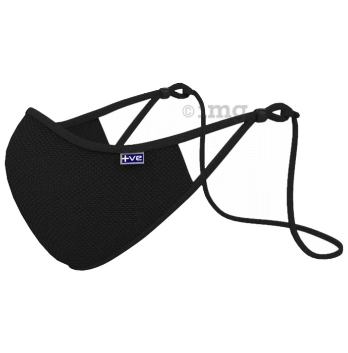 Posi+ve N99 Face Mask Jet Black