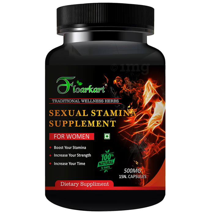 Floarkart Sexual Stamina Suppliment 500mg Capsule for Women
