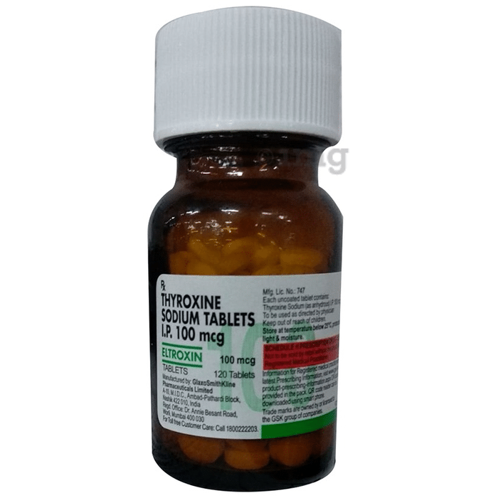Eltroxin 100mcg Tablet