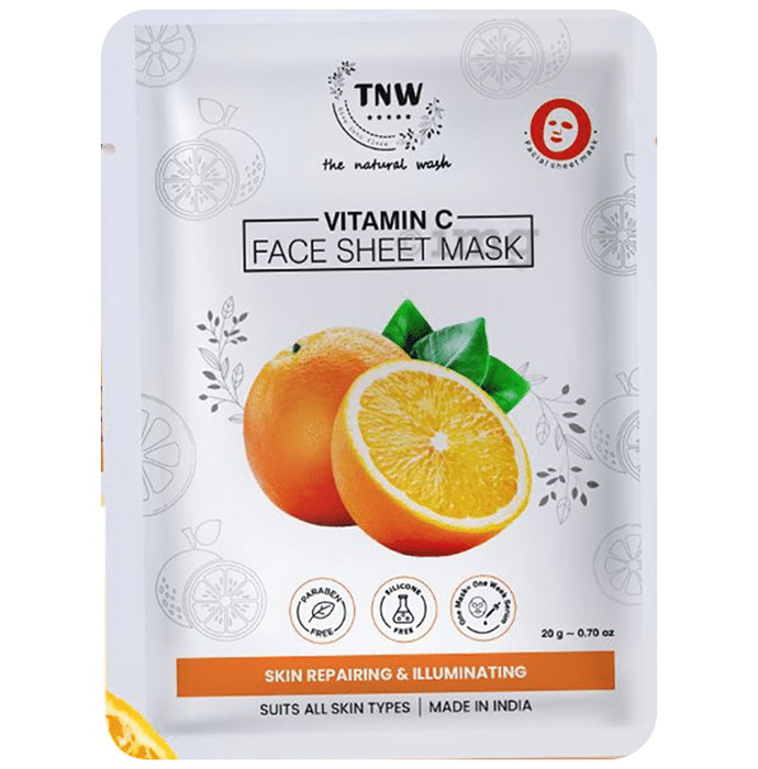 TNW- The Natural Wash Vitamin C Face Sheet Mask