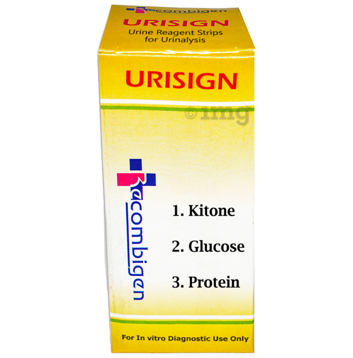Recombigen Urisign 3 Parameter Reagent Strips for Urinalysis Urine Test (50 Each)