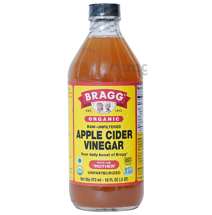 Bragg Organic Apple Cider Vinegar ACV with the Mother | Raw & Unfiltered