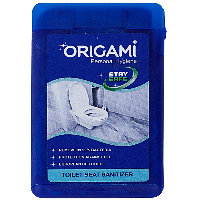 Origami Stay Safe Toilet Seat Sanitizer Spray