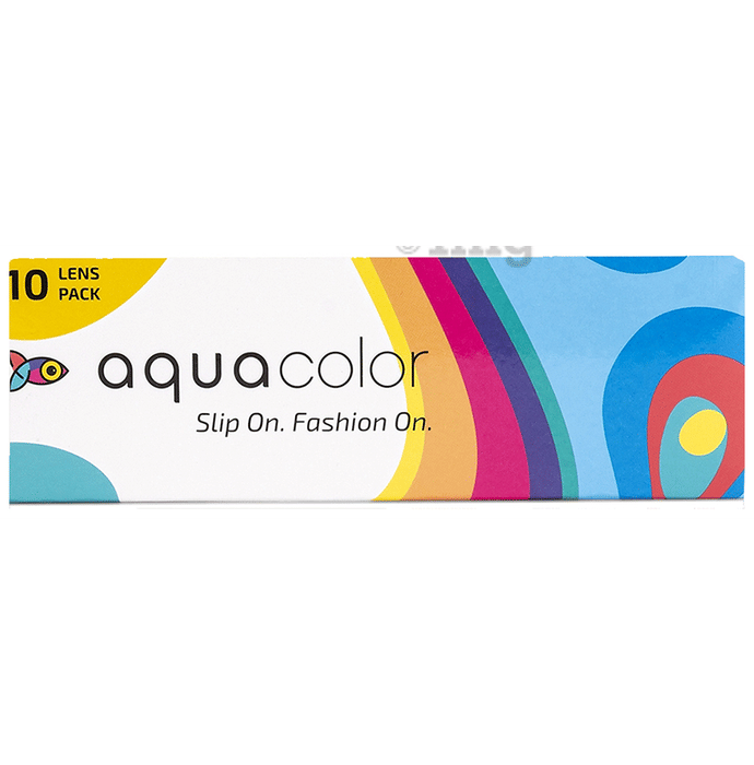 Aquacolor Daily Disposable Colored Contact Lens with UV Protection