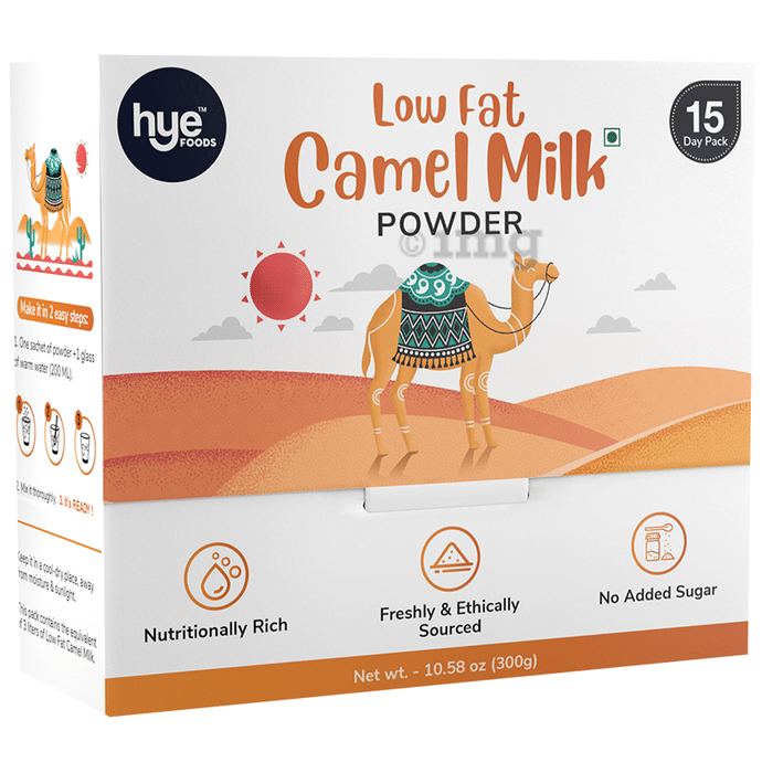 Hye Foods Low Fat Camel Milk Powder Sachet (20gm Each)