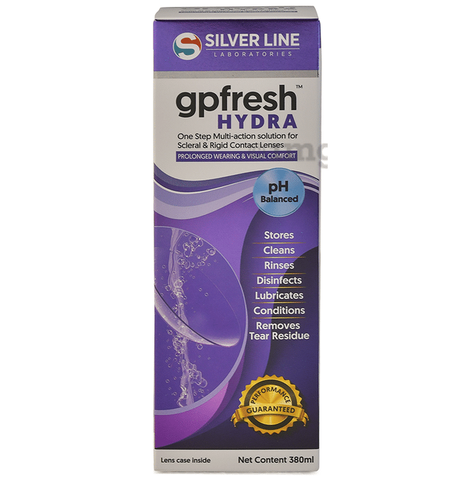 Silver Line GP Fresh Hydra One Step Multi-Action Solution for Scleral & Rigid Contact Lenses