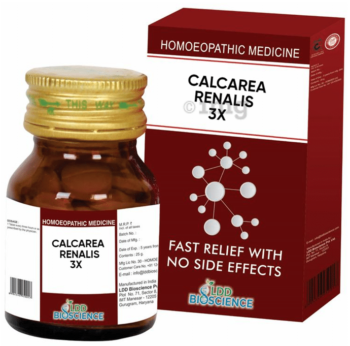 LDD Bioscience Calcarea Renalis 3X