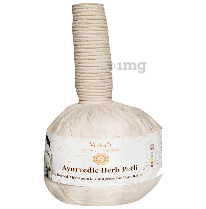 Veda5 Ayurvedic Herb Potli Herbal Therapeutic Compress for Pain Relief