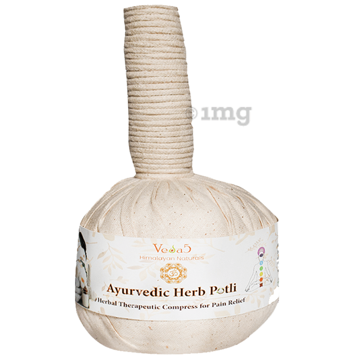 Veda5 Ayurvedic Herb Potli Herbal Therapeutic Compress for Pain Relief