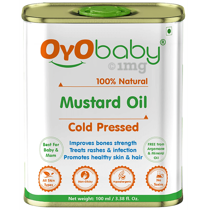 Oyo Baby 100% Natural Cold Pressed Mustard Oil