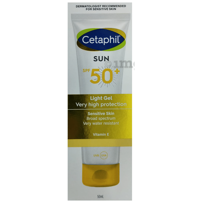 Cetaphil Sun Light High Protection Sunscreen Gel | SPF 50+ Sensitive Skin