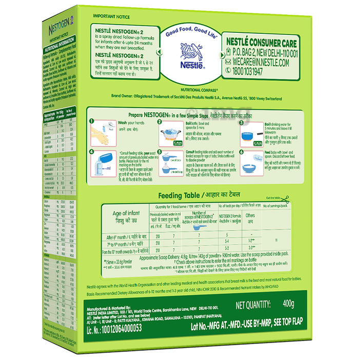 Nestle Nestogen 2 Follow Up Formula Powder After 6 Months Buy