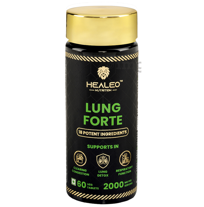 Healeo Nutrition Lung Forte Veg Tablet