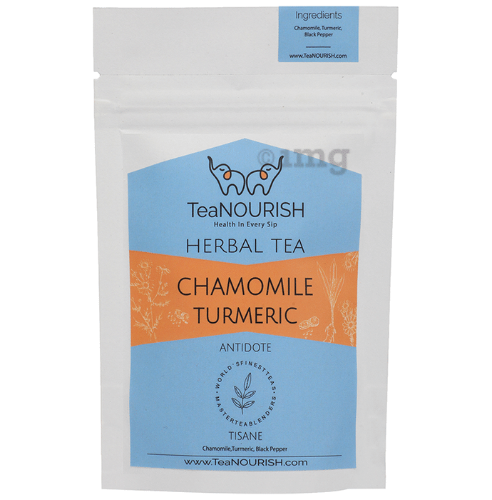 TeaNourish Chamomile Turmeric Herbal Tea