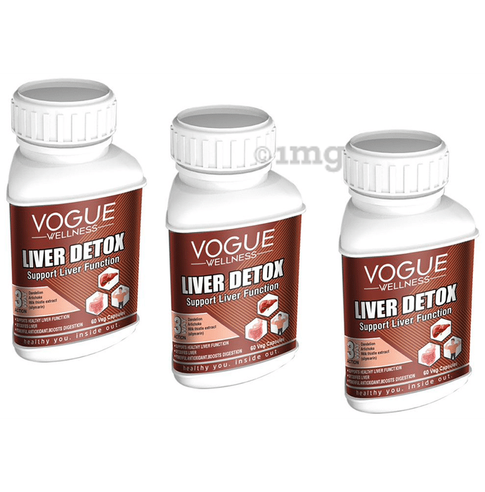 Vogue Wellness Liver Detox Veg. Capsule (60 Each)