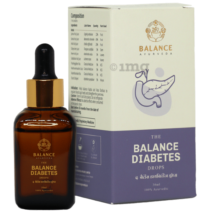 Balance Ayurveda The Balance Diabetes Drops