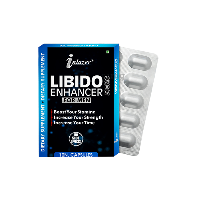 Inlazer Libido Enhancer For Men Capsule Buy Strip Of Capsules At Best Price In India Mg