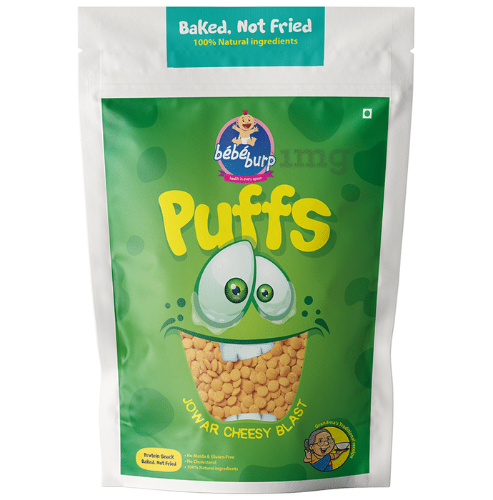 Bebe Burp Puffs (35gm Each) Jowar Cheesy Blast