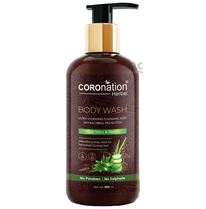 Coronation Herbal Aloe Vera & Neem Body Wash (300ml Each)