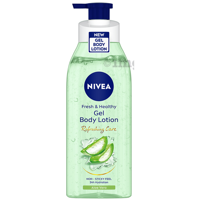 Nivea Fresh & Healthy Gel Body Lotion Refreshing Care Aloe Vera